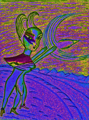 love my,come fly with me, space cake girl