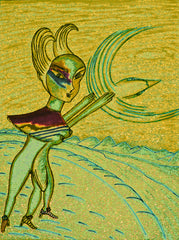 love my,come fly with me, space cake girl