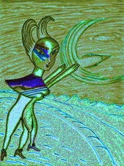 love my,come fly with me, space cake girl