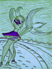 love my,come fly with me, space cake girl
