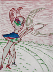 love my,come fly with me, space cake girl
