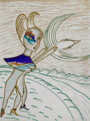 love my,come fly with me, space cake girl