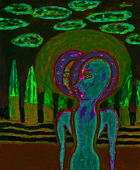 nuclear computer war with little girl in ukraine war with little girl free