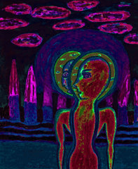 nuclear computer war with little girl in ukraine war with little girl free