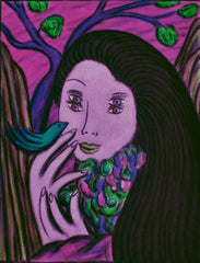 l want to be free like a bird in a tree