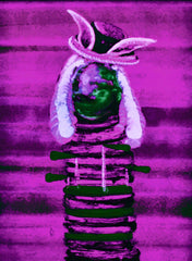 carrot juice with hat