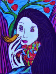 l want to be free like a bird in a tree