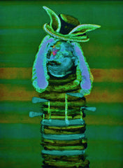 carrot juice with hat