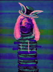 carrot juice with hat