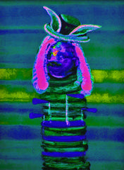 carrot juice with hat