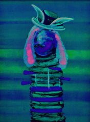 carrot juice with hat