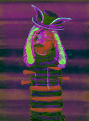 carrot juice with hat