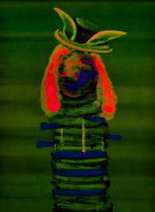 carrot juice with hat