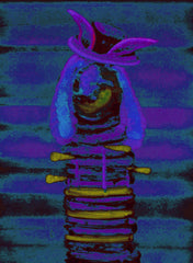 carrot juice with hat
