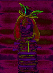 carrot juice with hat