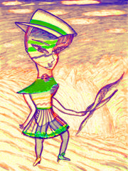 love my space cake girl