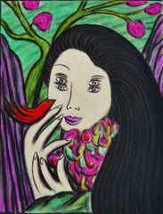 l want to be free like a bird in a tree