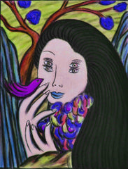 l want to be free like a bird in a tree
