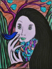 l want to be free like a bird in a tree