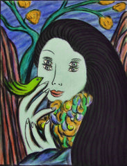 l want to be free like a bird in a tree