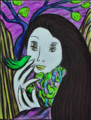 l want to be free like a bird in a tree