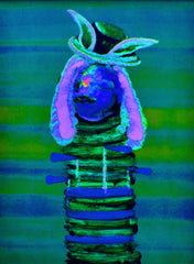 carrot juice with hat
