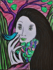 l want to be free like a bird in a tree