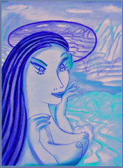 blue heaven milk shake