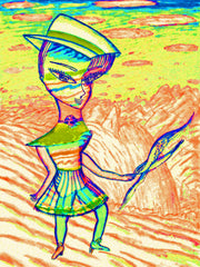 love my space cake girl