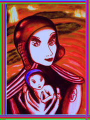 aaa     -   with jesus with little girl in ukraine war with little girl free