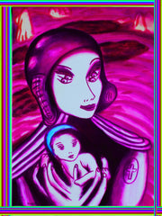 aaa     -   with jesus with little girl in ukraine war with little girl free