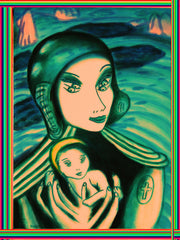 aaa     -   with jesus with little girl in ukraine war with little girl free