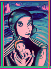 aaa     -   with jesus with little girl in ukraine war with little girl free