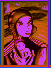 aaa     -   with jesus with little girl in ukraine war with little girl free