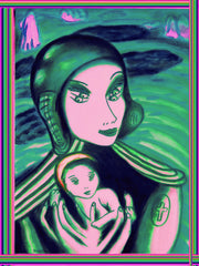 aaa     -   with jesus with little girl in ukraine war with little girl free