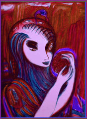 space woman with birds of the past[ CLIMATE CHANGE } WITH LITTLE GIRL FREE