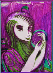 space woman with birds of the past[ CLIMATE CHANGE } WITH LITTLE GIRL FREE