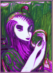 space woman with birds of the past[ CLIMATE CHANGE } WITH LITTLE GIRL FREE