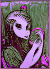 space woman with birds of the past[ CLIMATE CHANGE } WITH LITTLE GIRL FREE