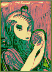 space woman with birds of the past[ CLIMATE CHANGE } WITH LITTLE GIRL FREE
