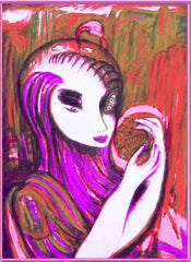 space woman with birds of the past[ CLIMATE CHANGE } WITH LITTLE GIRL FREE