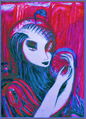 space woman with birds of the past[ CLIMATE CHANGE } WITH LITTLE GIRL FREE