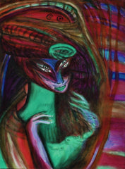 l am the space rose hat girl