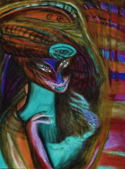 l am the space rose hat girl