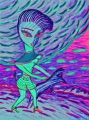 love my space cake girl