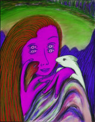 the three of us with little girl free
