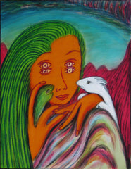 the three of us with little girl free