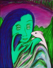 the three of us with little girl free