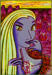 girl with dolphin hand with little girl free