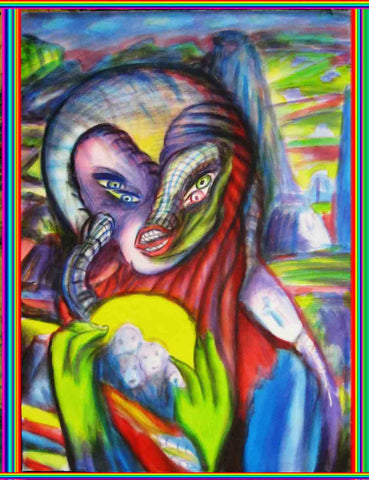 space computer women, at war with monkey man
